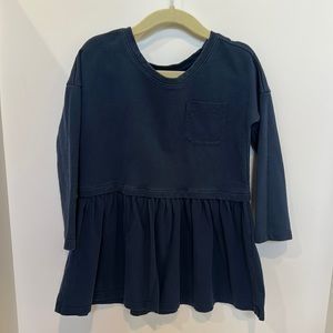 Little Girls size 4 Tea Collection dress blue